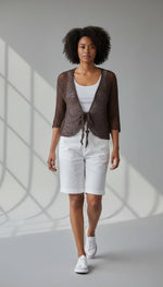 CocoBoo Acrylic Shrug : Black