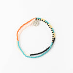 Monte Carlo Surf Bracelet, Beaded Bracelet, by Koh Surf: White