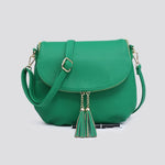 Vegan Leather Crossbody Bag # JNY3351S2526: BROWN