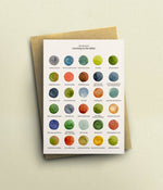 The Colours of Running in the Lakes Greetings Card