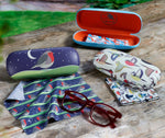 Night Robin Glasses Case & Premium Cloth