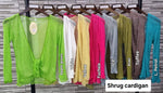 CocoBoo Acrylic Shrug : White