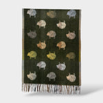 Doodle Sheep Print: Mustard