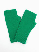 Dylan Wrist Warmers - Green, Knitted: One-size