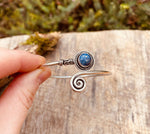 Lapis Lazuli Silver Bracelet