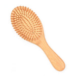 Wooden Paddle Brush With Wooden Pins