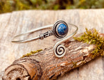 Lapis Lazuli Silver Bracelet