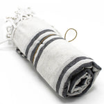 Hamman Spa Towel - Charcoal -