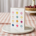 Birthday Colour Palette Card