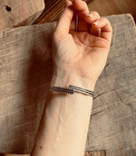 Adjustable Turquoise Silver Bracelet