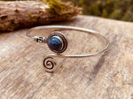 Lapis Lazuli Silver Bracelet