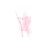 Pink Leaping Cat Hair Claw Clip