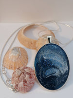 Large Oval Oceanwave Necklace