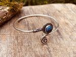 Lapis Lazuli Silver Bracelet