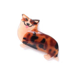 Corgi dog shaped hair clamp