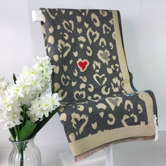 Leopard Print Scarf