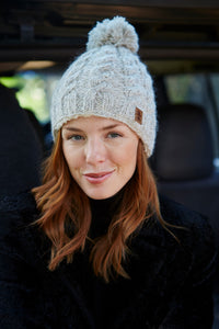 Cairngorm Bobble Beanie Oatmeal